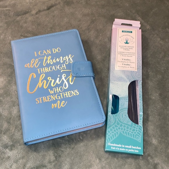 Other - Journal and aromatherapy incense gift set!